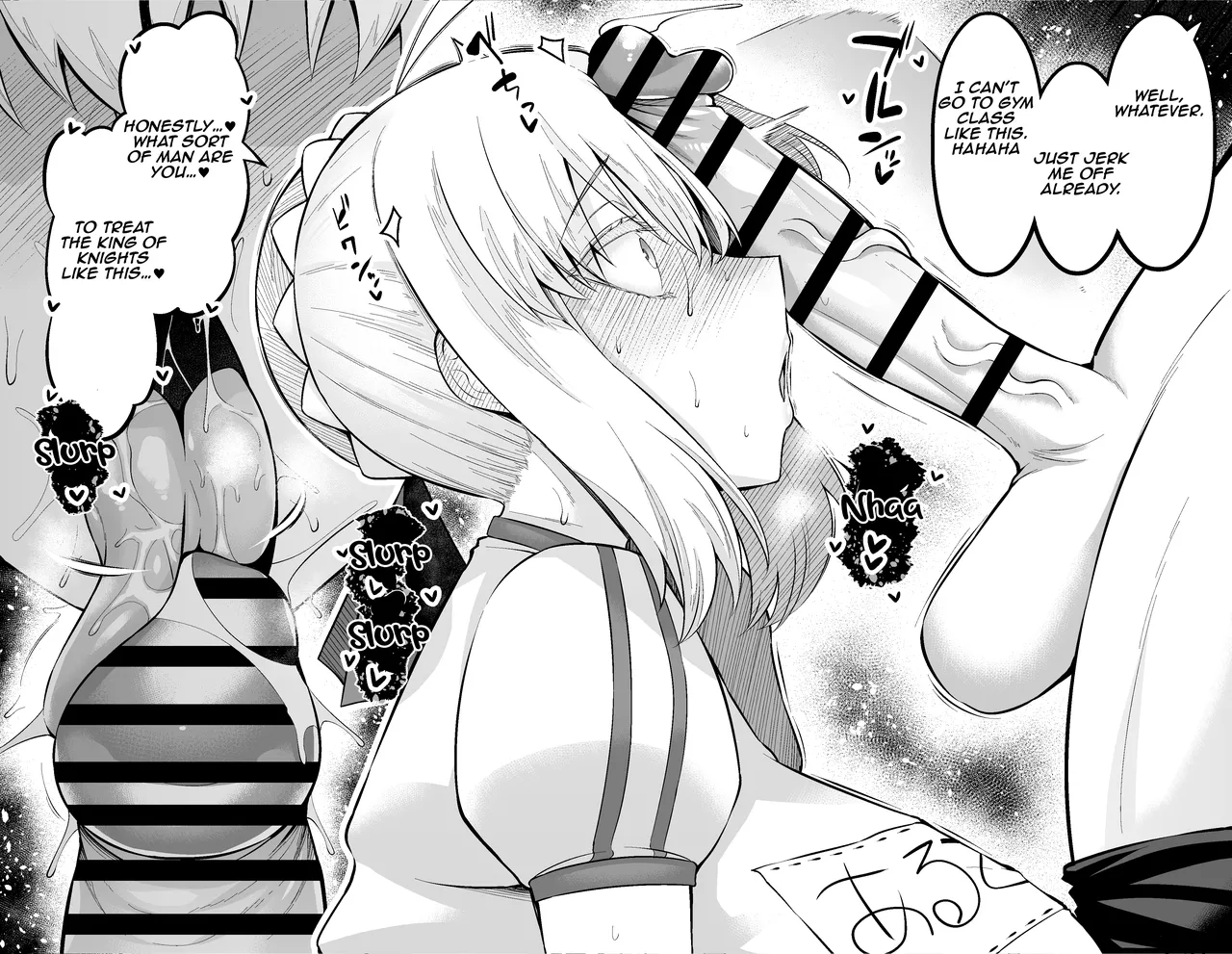 Hentai Manga Comic-Shinji, the Stud, has Wild Sex with Saber and the Others-Read-123